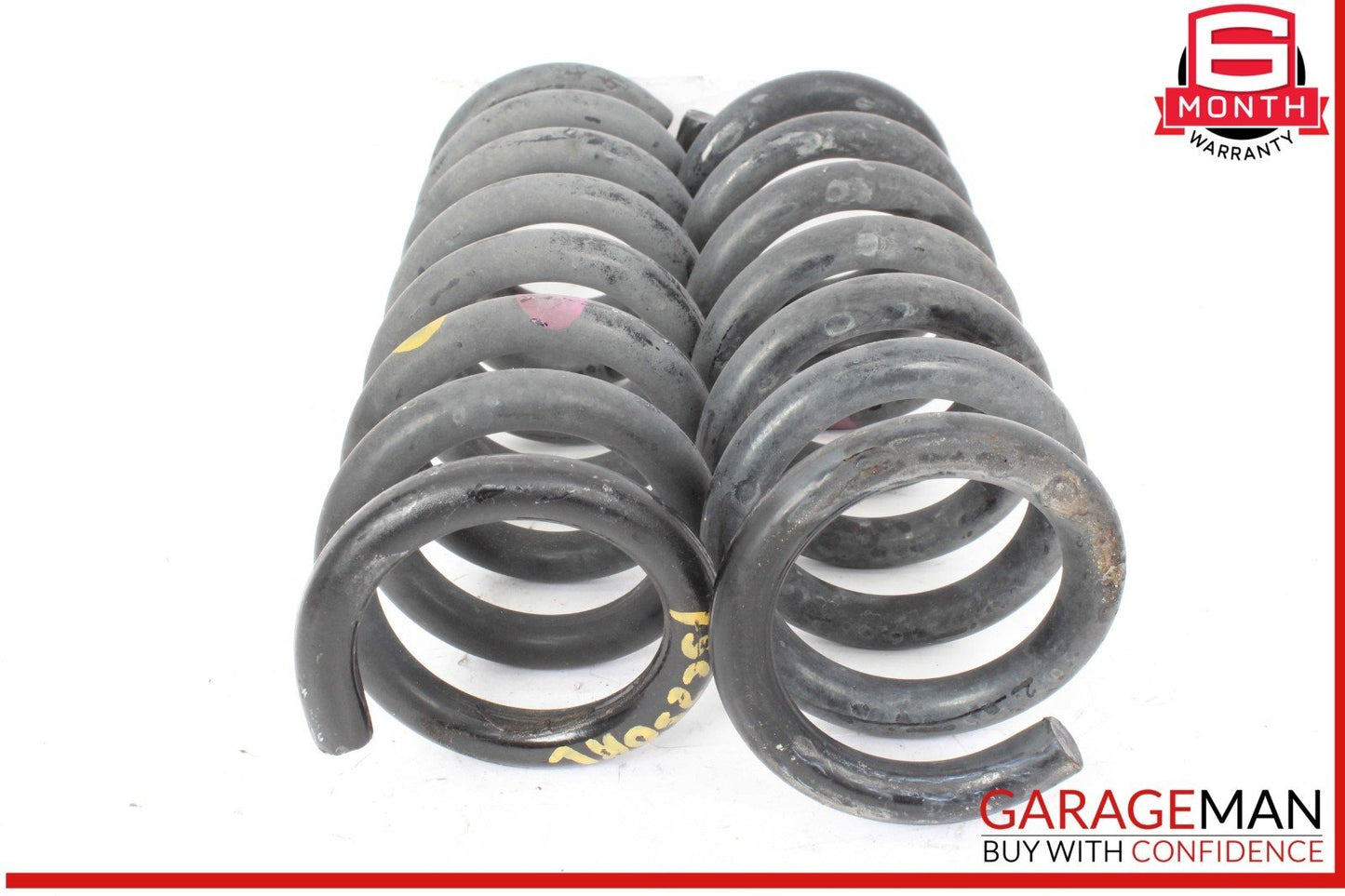 08-14 Mercedes W204 C250 Rear Right and Left Suspension Coil Spring Set OEM