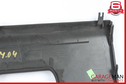 03-06 Porsche Cayenne 955 Front Left Side Lower Dash Knee Trim Cover Panel Black