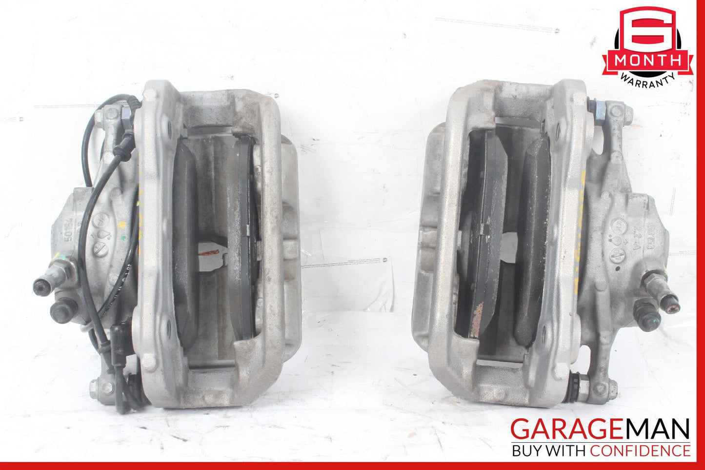 15-20 Mercedes W205 C300 C350e Front Brake Calipers Left & Right Set OEM