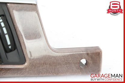 10-13 Mercedes W212 E350 E250 Dashboard Dash AC A/C Air Vent LeftÂ Wood OEM