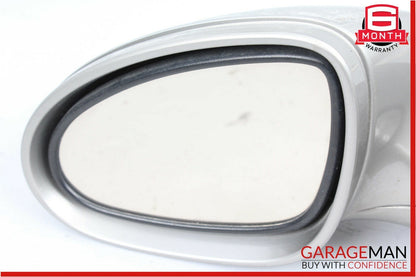 06-08 Mercedes W219 CLS500 Front Left Side Mirror Door Rear View Silver OEM