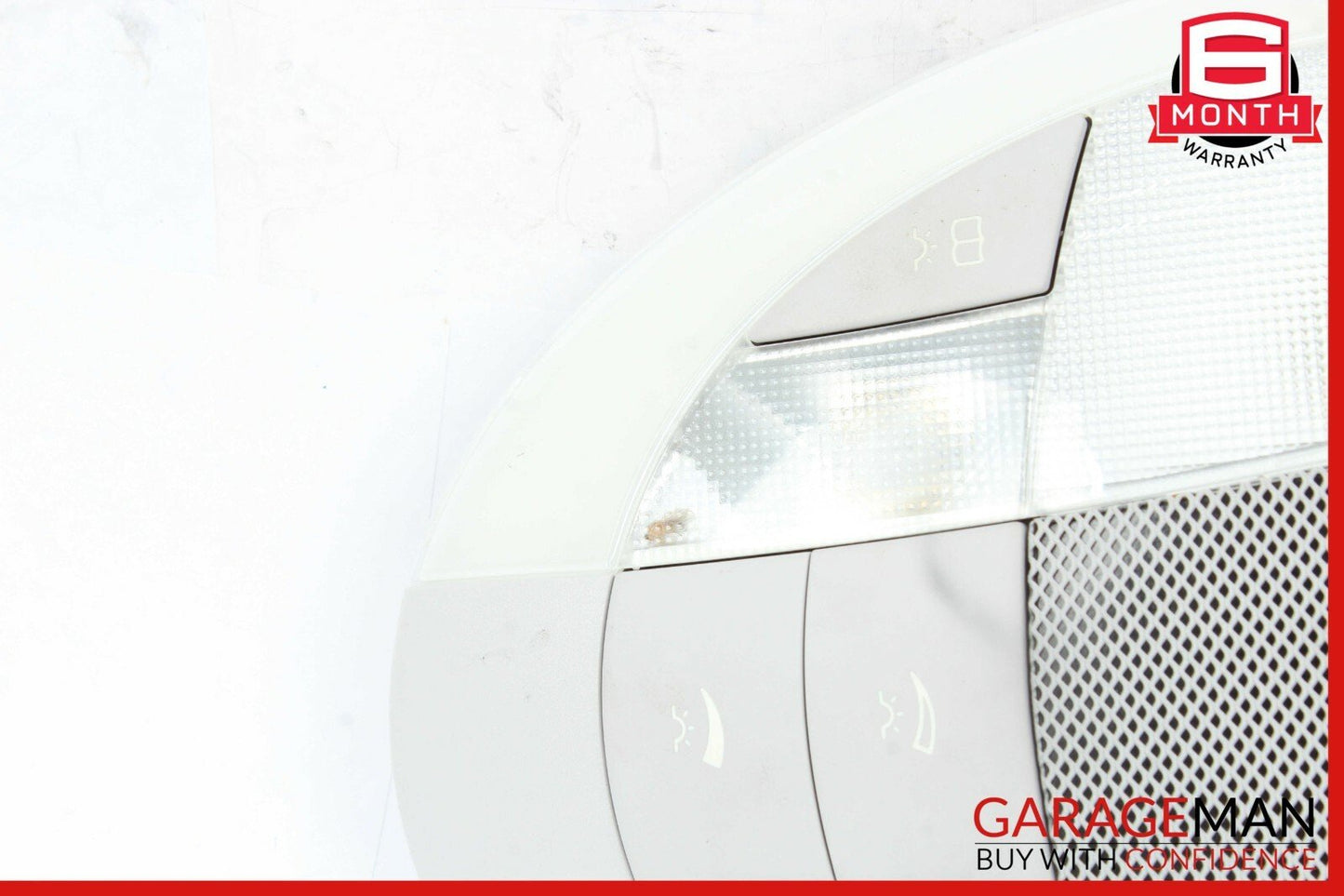 03-11 Mercedes CLS63 AMG E500 Rear Overhead Dome Light Lamp Reading Map Gray