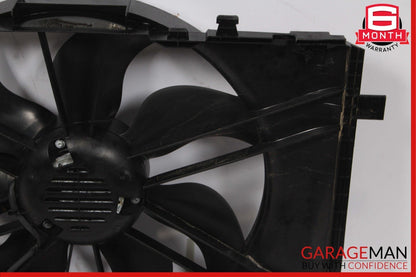 08-18 Mercedes E350 C300 E250 Engine Radiator Cooling Fan Motor Shroud Assembly