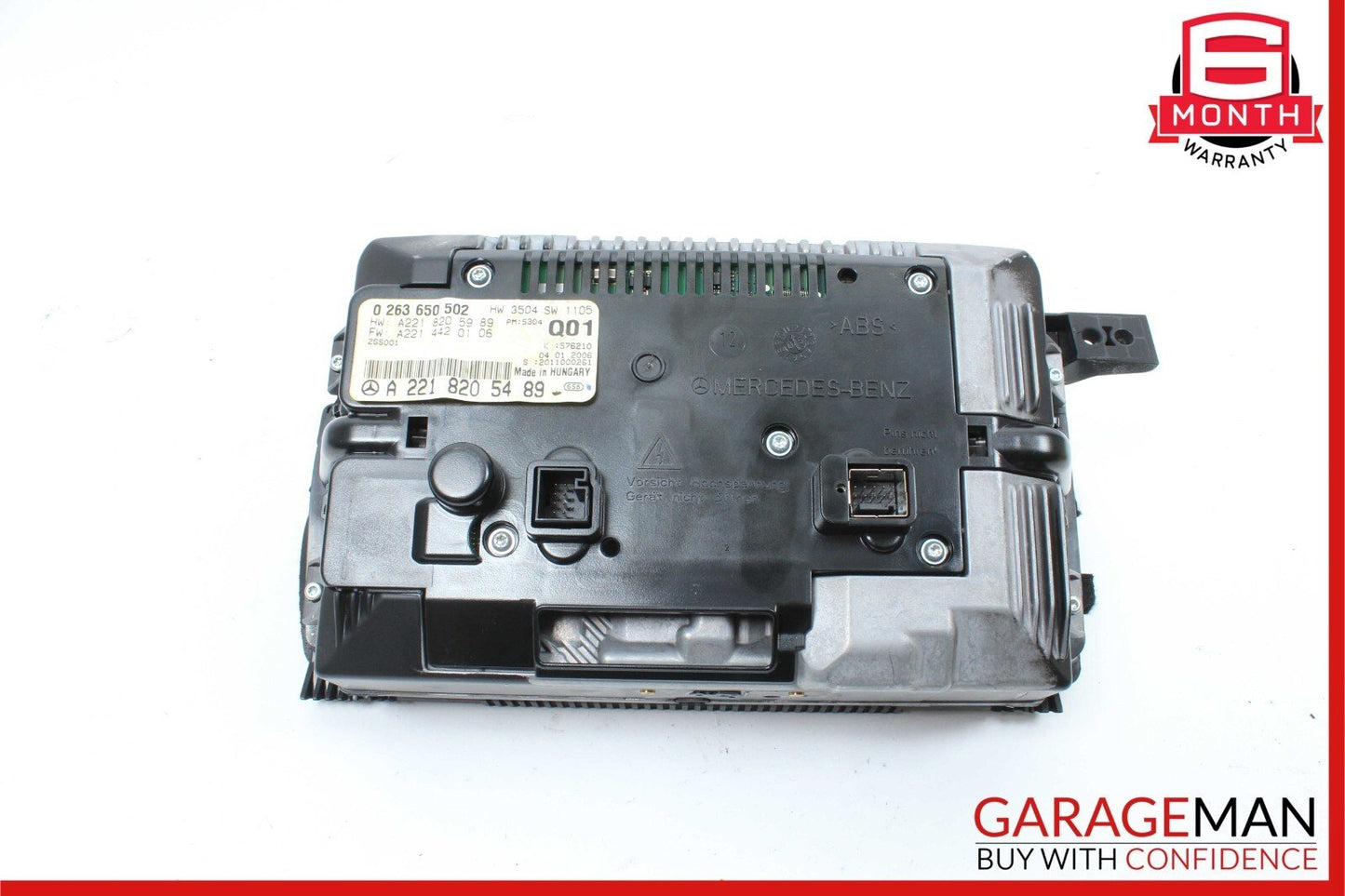 07-10 Mercedes W216 CL500 S550 Information Navigation Display Screen Monitor