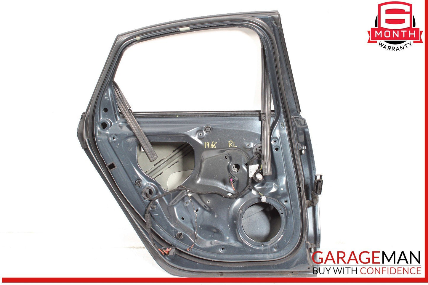 12-18 Audi A6 Rear Left Driver Side Exterior Door Shell Frame Panel OEM