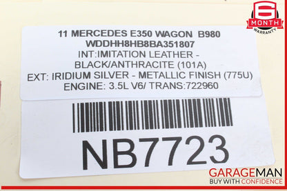 06-15 Mercedes W212 E350 Wagon C300 Engine Oil Separator Cover 2720160134 OEM