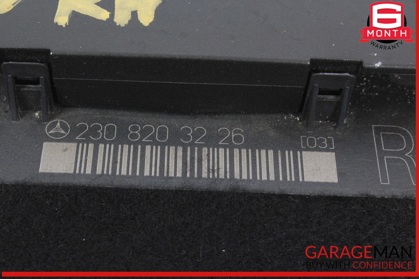 03-06 Mercedes R230 SL500 SL55 AMG Under Seat Control Module Right Side OEM