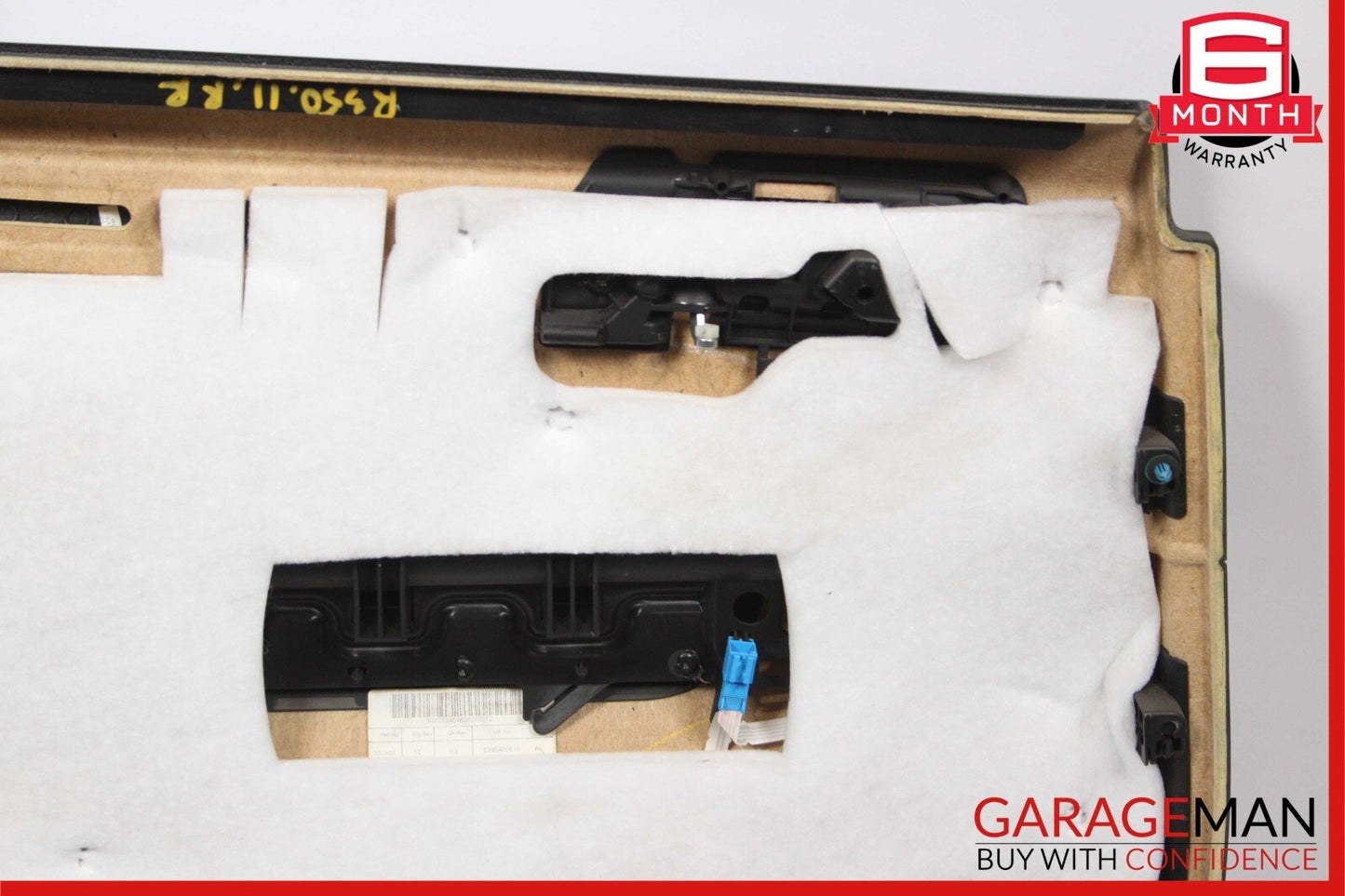 06-13 Mercedes W251 R350 Rear Right Interior Door Trim Panel Cover Assy Black