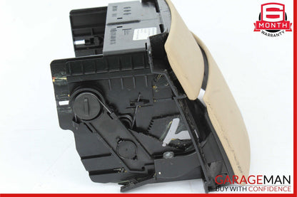 07-13 Mercedes W221 S550 Center Console Dashboard CD Player Trim Cover Brown OEM