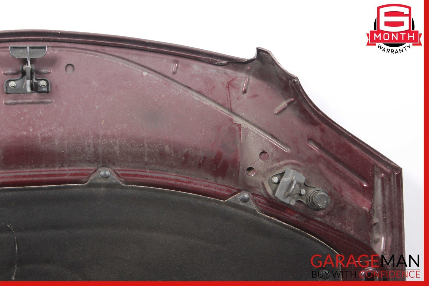 06-11 Mercedes W164 ML350 ML500 Front Hood Bonnet Cover Lid Panel Carneol Red