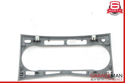 08-11 Mercedes W204 C350 C250 A/C Climate Control Switch Trim Bezel Wood OEM
