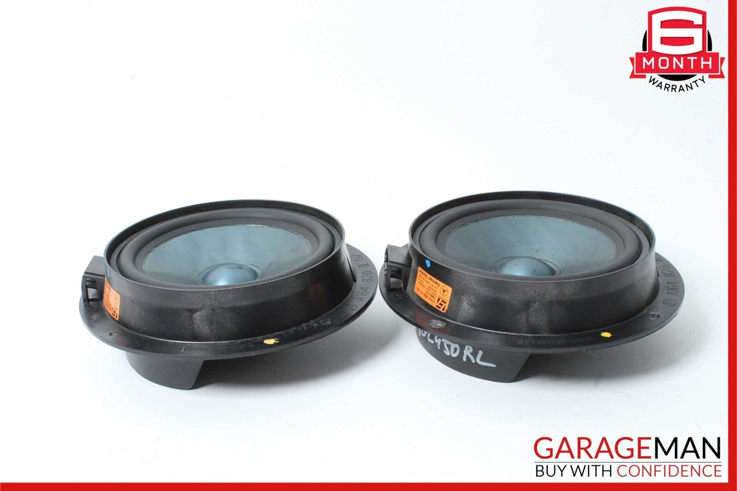 06-13 Mercedes R350 GL450 ML350 Rear Right & Left Audio Sound Speakers Set of 2