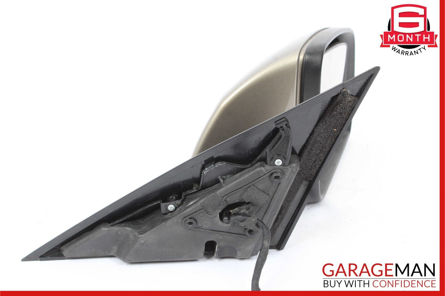 08-09 Mercedes W204 C300 C350 Front Right Side Mirror Rear View Door Beige OEM