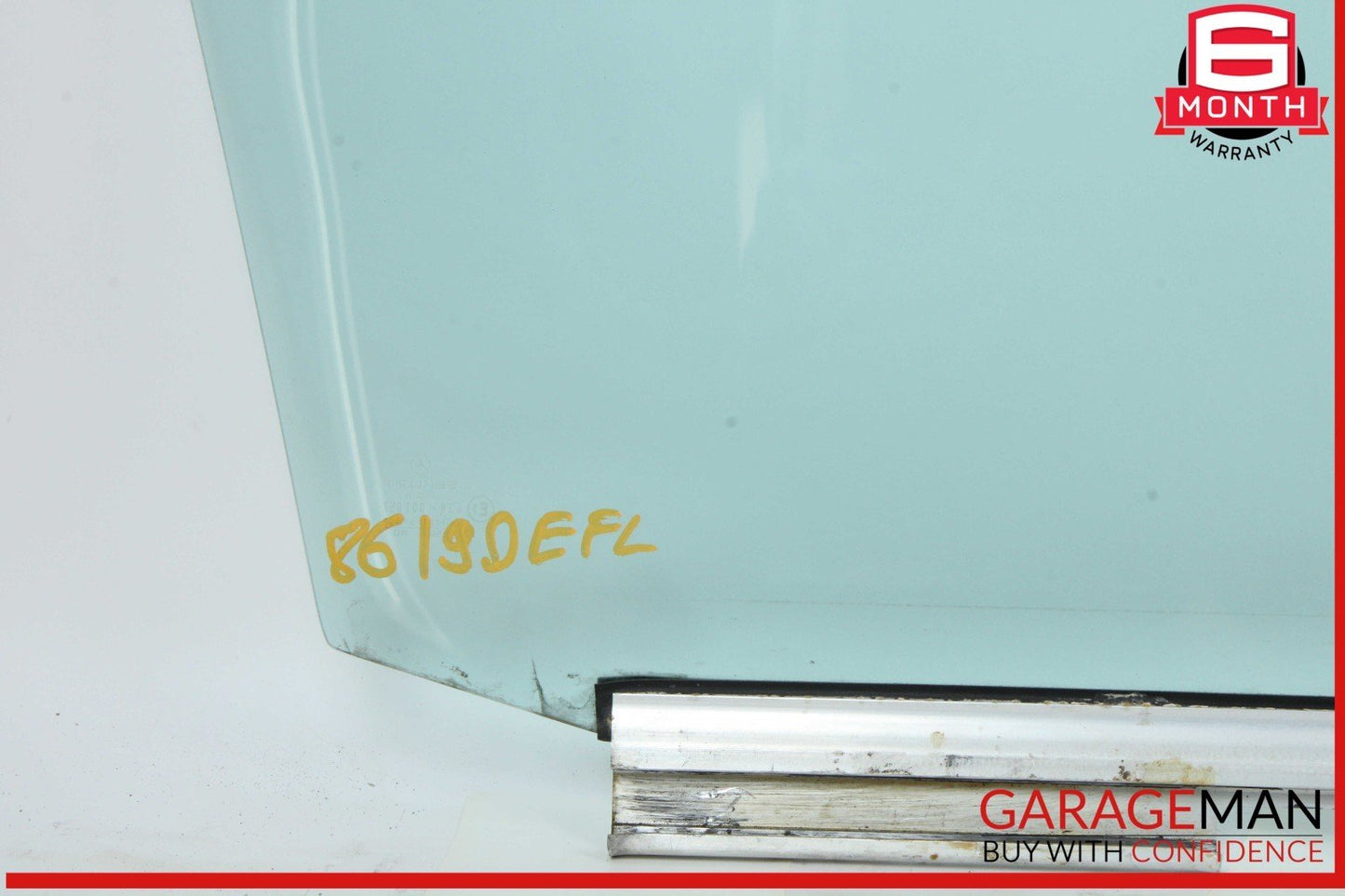 84-93 Mercedes W201 190E 190D Front Left Driver Side Window Door Glass OEM