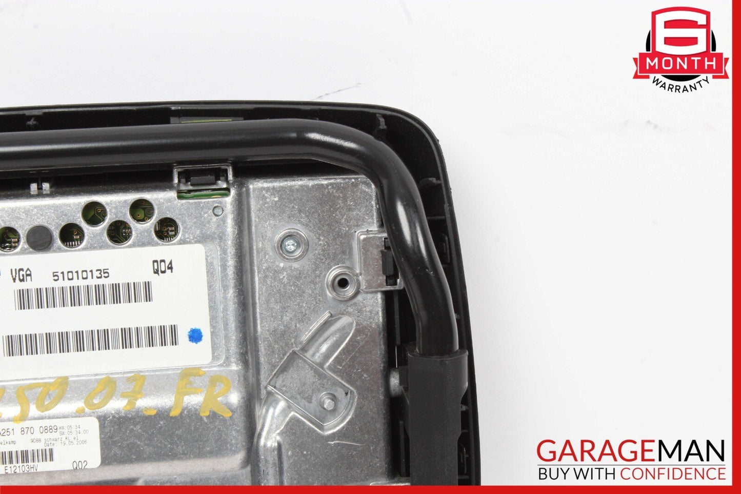 06-10 Mercedes X164 GL450 ML350 Headrest Screen Monitor Display Anthracite