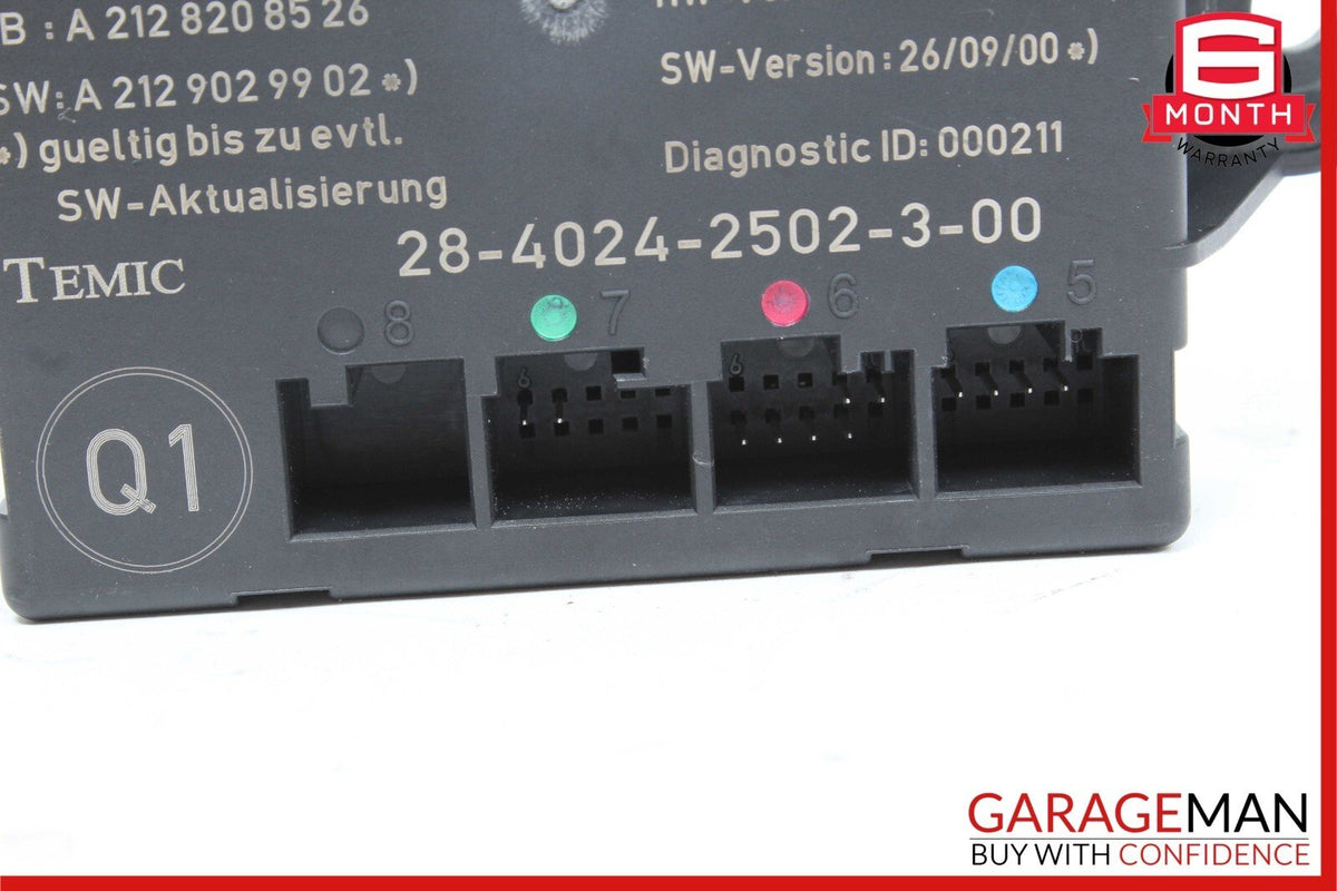 08-18 Mercedes W204 C250 C63 AMG E350 Rear Left Side Door Control Module OEM