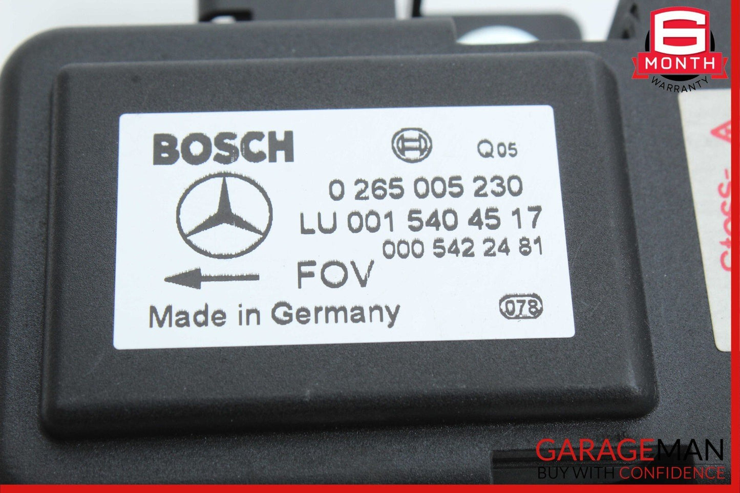 98-03 Mercedes W215 CL55 AMG CLK320 Yaw Acceleration Rate Sensor 0265005230 OEM