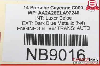 11-18 Porsche Cayenne 958 Front Left Driver Side Door Control Module Unit OEM