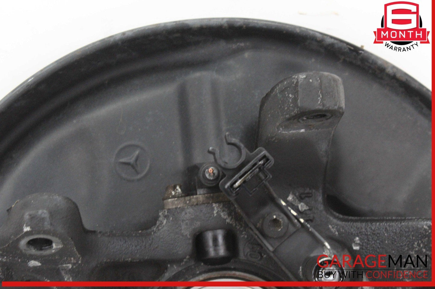 96-02 Mercedes W210 E320 Rear Left Driver Side Spindle Knuckle Wheel Hub