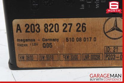 00-08 Mercedes W220 S500 CL500 CL600 Alarm Control Module 2038202726 OEM