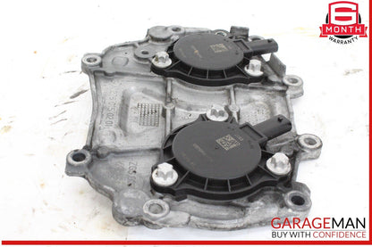 12-18 Mercedes W221 S550 Front Right or Left Engine Timing Chain Cover Plate OEM