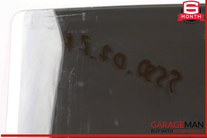 07-13 Mercedes W221 S550 S400 S600 S350 Rear Right Side Door Window Glass OEM