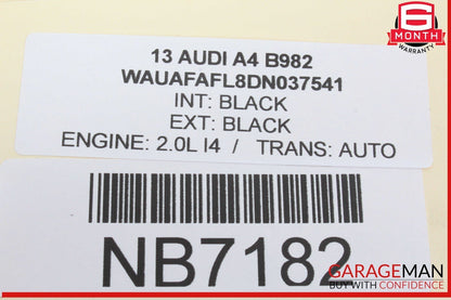 13-16 Audi A4 Rear Right Passenger Side Door Control Module Unit 8T0959795Q OEM