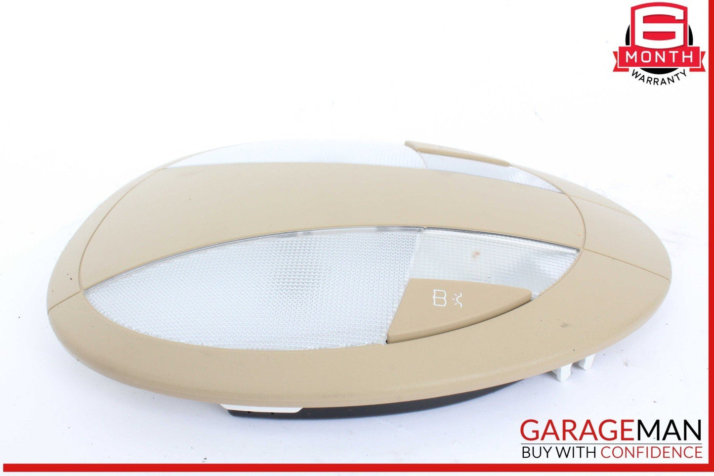 07-09 Mercedes W211 E350 E550 Rear Overhead Dome Light Beige 2118207301 OEM