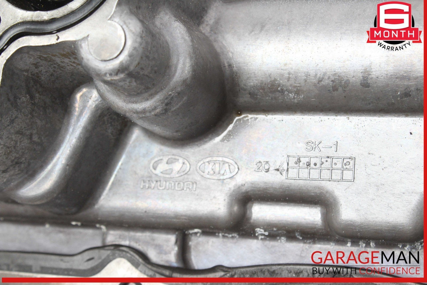 15-17 Hyundai Genesis G80 5.0L Left Side Upper Timing Chain Cover OEM