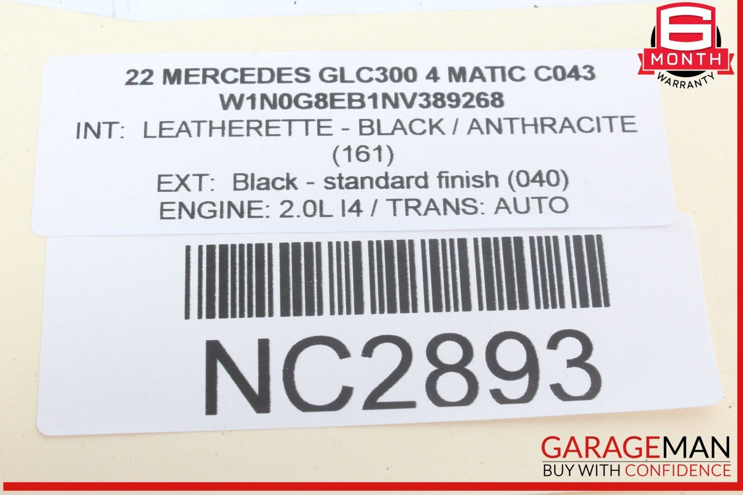 16-22 Mercedes X253 GLC300 4MATIC Front Left Driver Side Door Memory Seat Switch