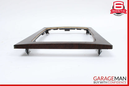 08-15 Mercedes W204 C250 C300 C350 Center Console Shift Shifter Bezel Trim Wood
