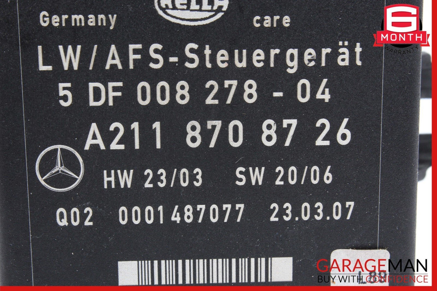 05-12 Mercedes X164 GL450 ML550 Headlight Control Module 2118708726 OEM