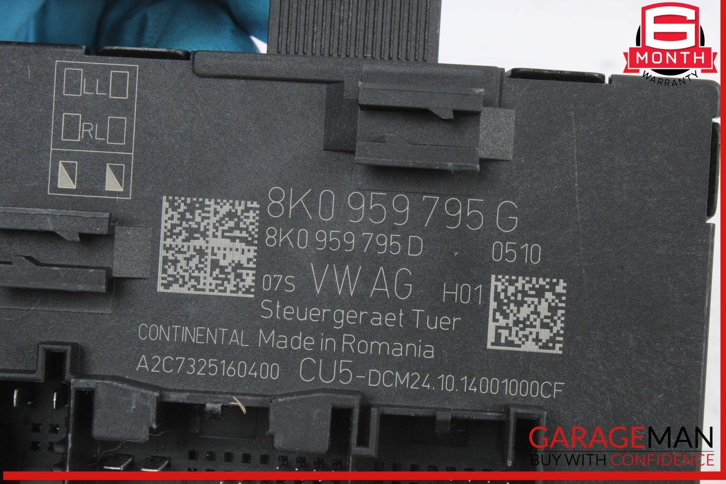09-17 Audi Q5 SQ5 Rear Left or Rear Right Side Door Control Module Unit OEM