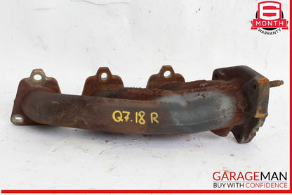 17-19 Audi Q7 Engine Right Passenger Side Exhaust Manifold 06E253034AA OEM