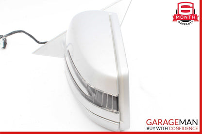 10-13 Mercedes W221 S550 S65 AMG Front Left Side Mirror Door Rear View Silver
