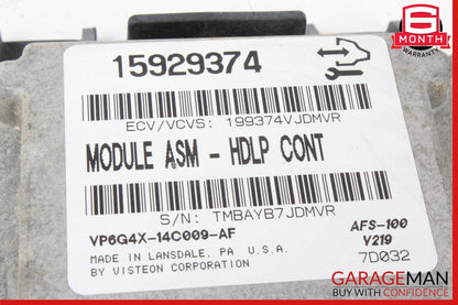 06-09 Cadillac XLR Headlight Lamp Control Module 15929374 OEM