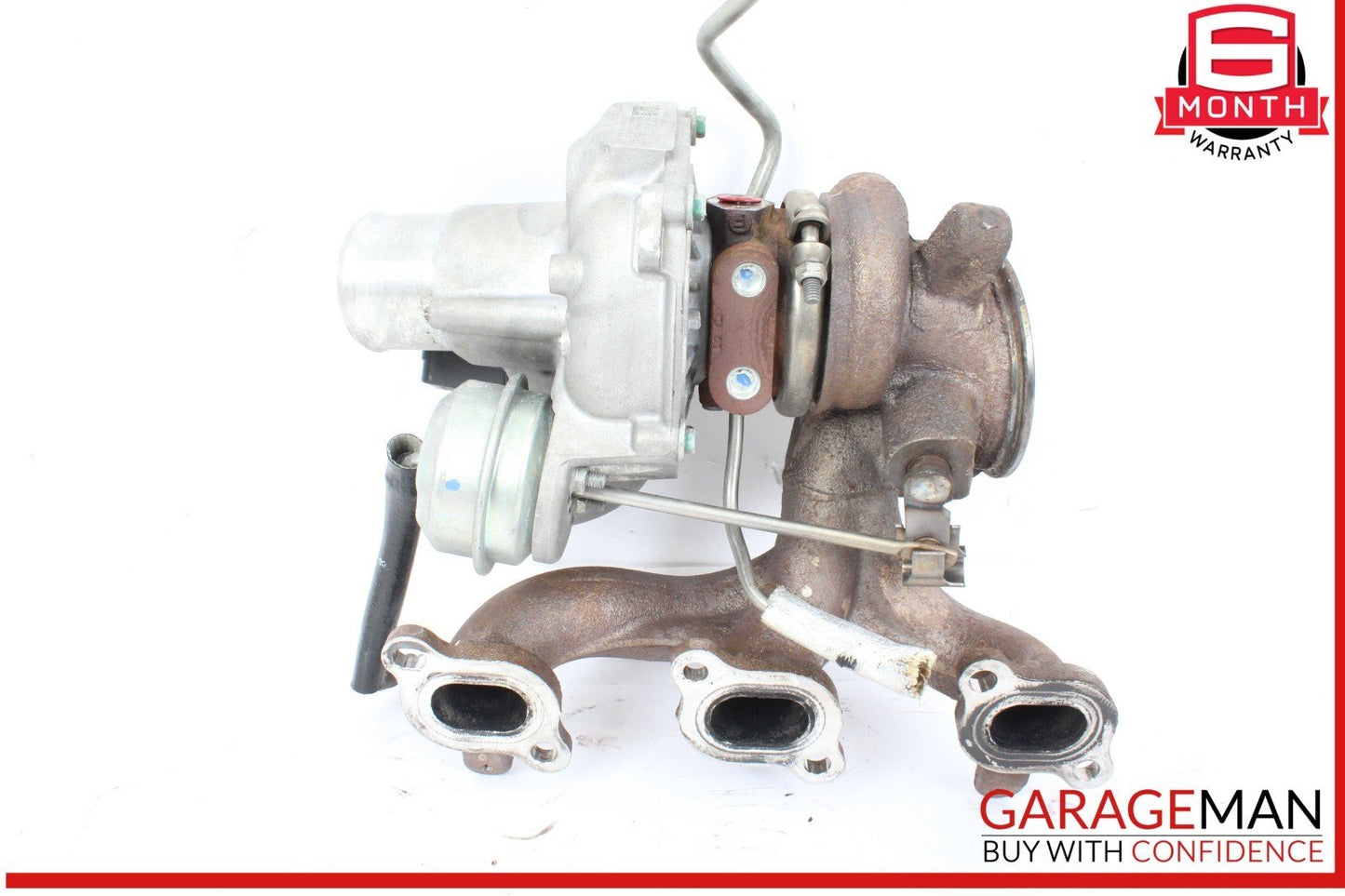 14-24 Maserati Ghibli Quattroporte Left Turbocharger Turbo Charger Manifold OEM