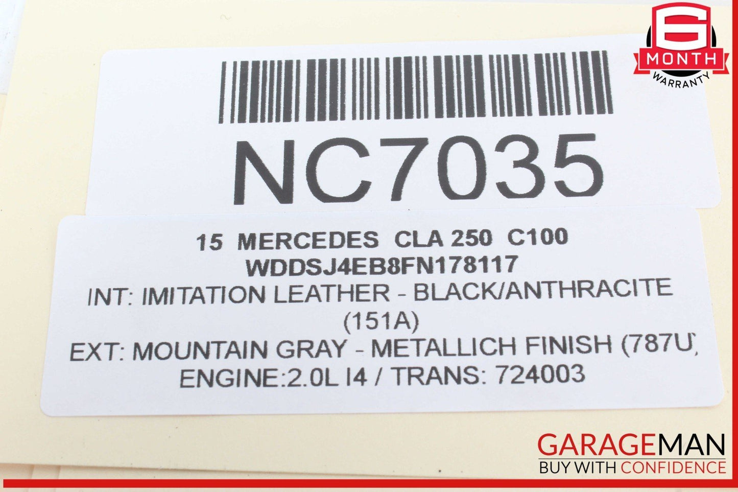 13-18 Mercedes W117 CLA250 GL450 Front Right Seat Control Module Unit OEM