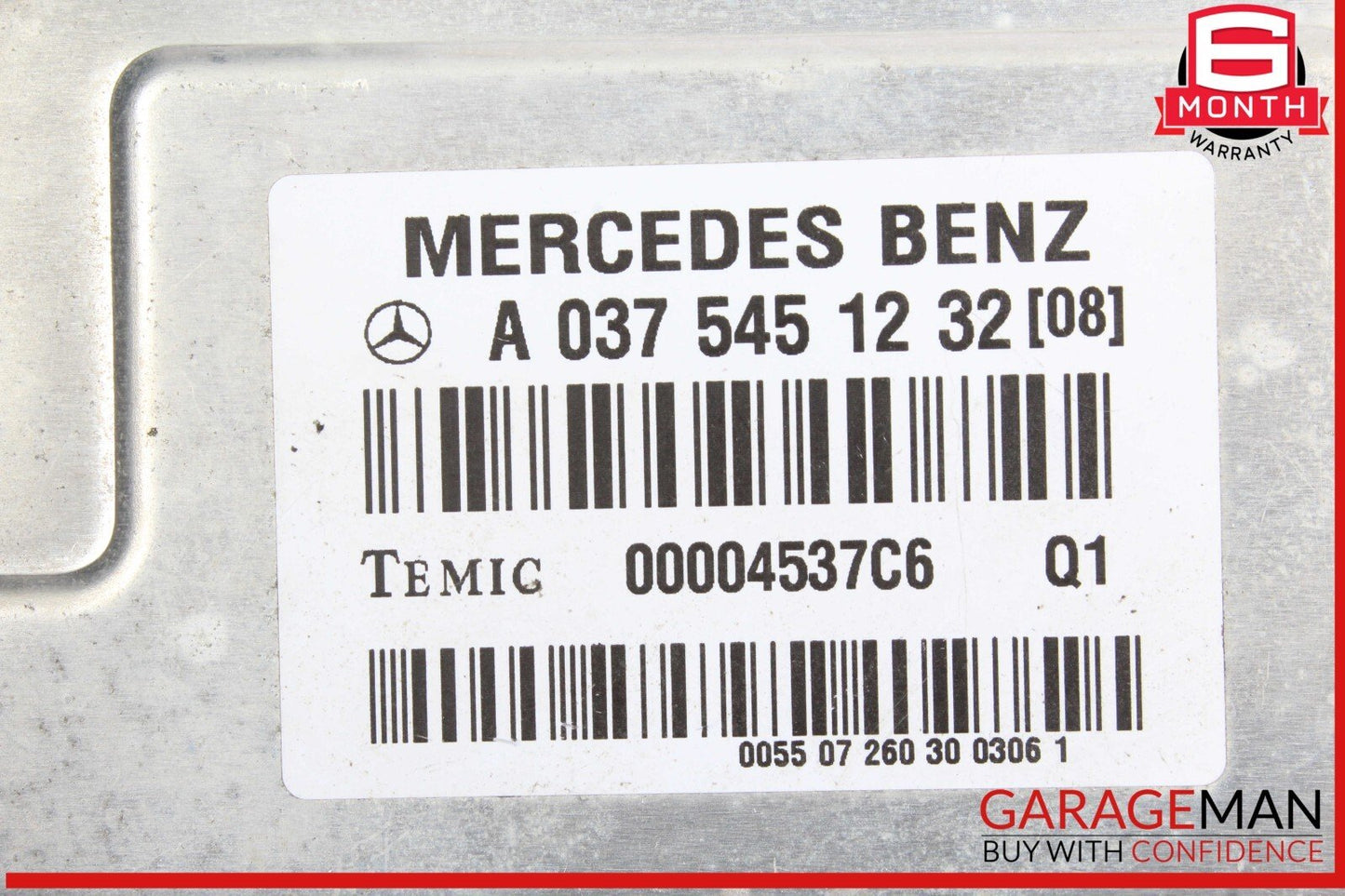 03-08 Mercedes W219 CLS63 AMG Air Suspension Airmatic Module 0375451232 OEM