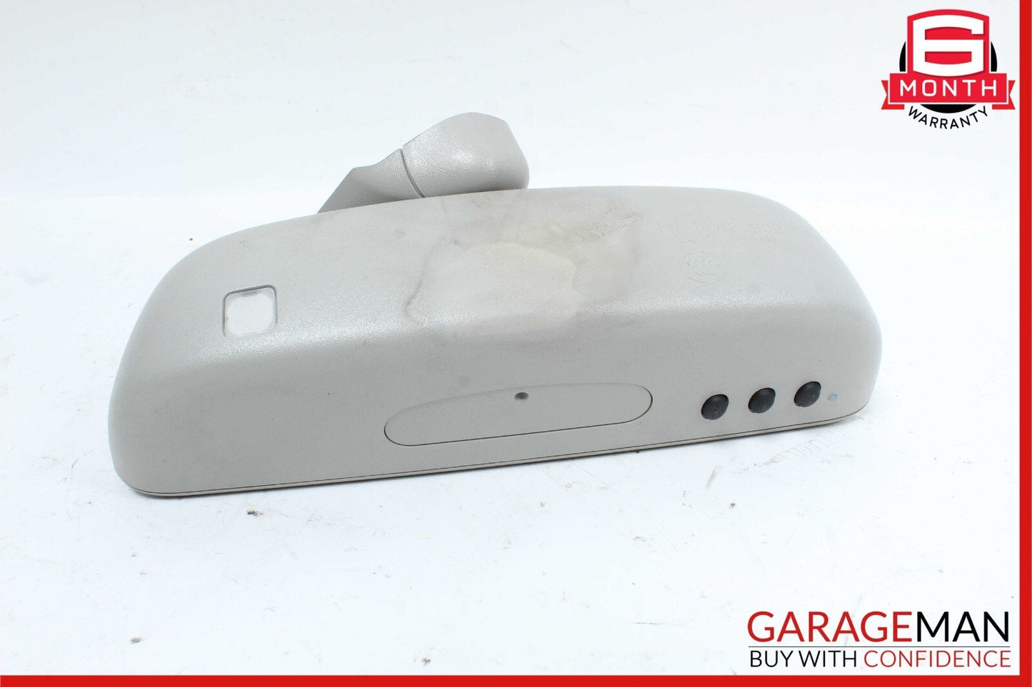 01-07 Mercedes W203 C230 Rear View Interior Upper Mirror Assembly Grey OEM