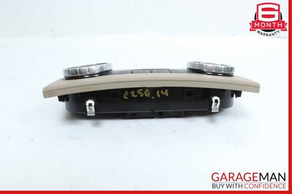 12-14 Mercedes W204 C250 C300 AC A/C Heater Climate Control Unit Beige OEM