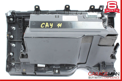 11-17 Porsche Cayenne 958 Dash Glove Box Storage Tray Compartment Black OEM