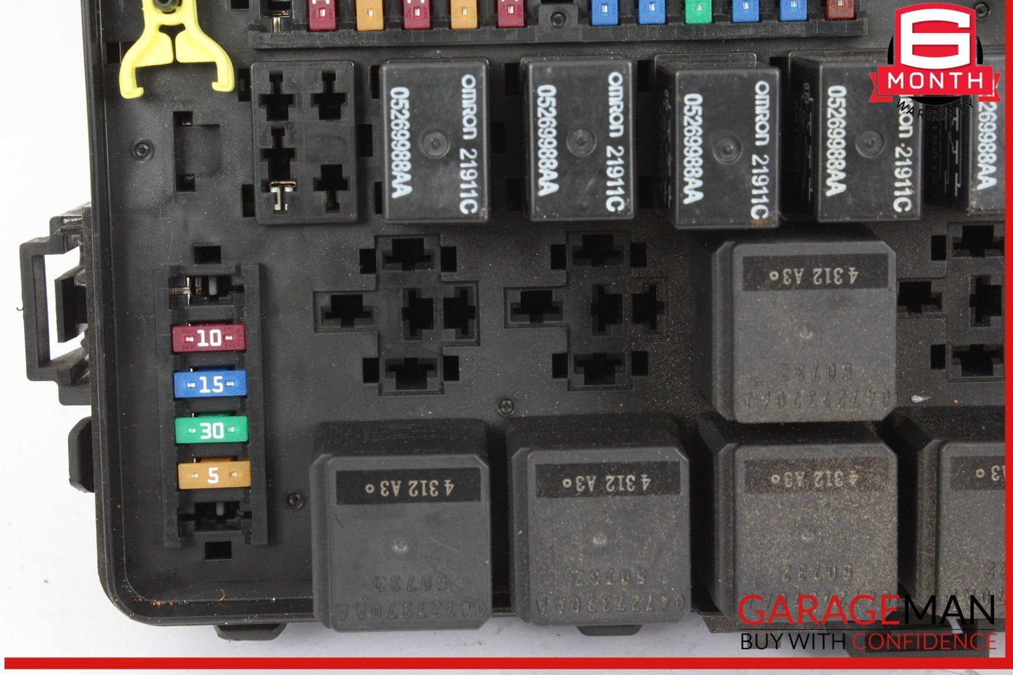 14-17 Maserati Ghibli Front Fuse Relay Box 670030450 OEM