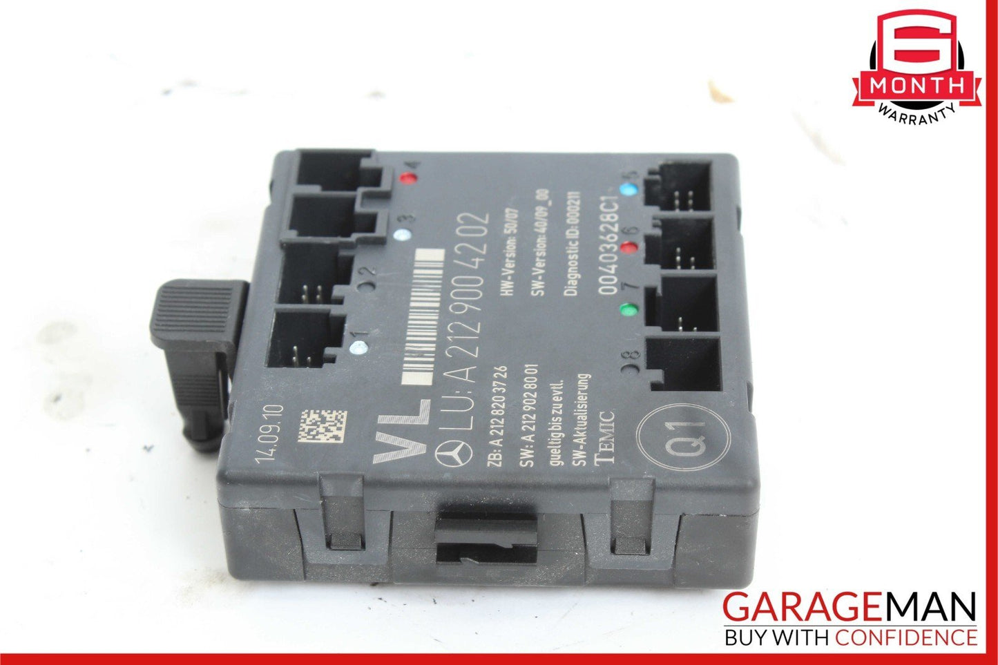 08-18 Mercedes E350 E400 C250 SLK350 Front Left Side Door Control Module OEM