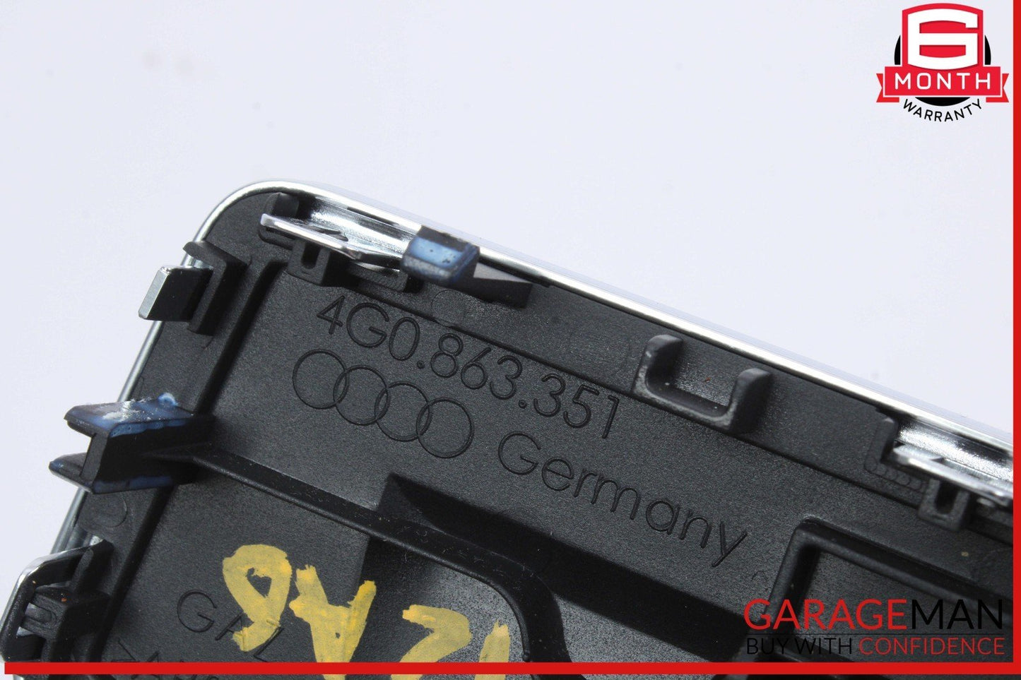 12-17 Audi A6 A7 Rear Console Heated Seat Heat Control Switch 4G0863351 OEM