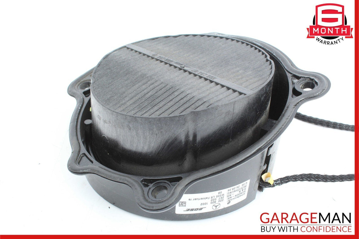 00-06 Mercedes W220 S430 S500 Front Right Side Door Sound Speaker 2208201002 OEM