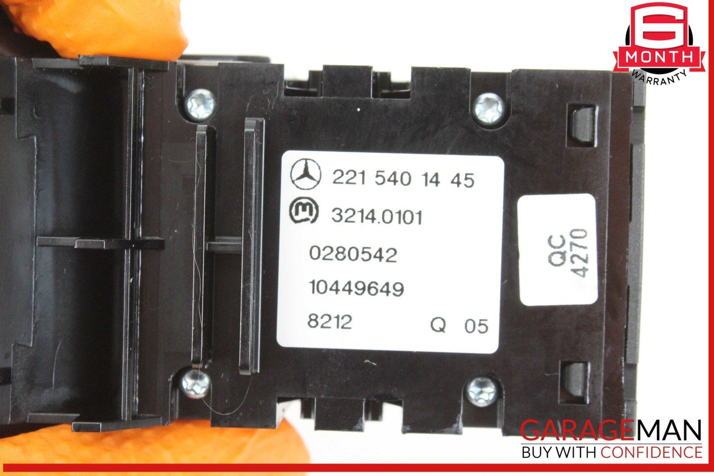 07-14 Mercedes-Benz S550 W221 Electronic Parking Button Switch 2215401445 OEM