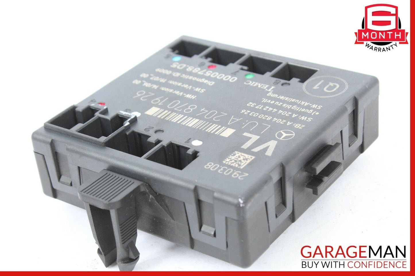 08-14 Mercedes W204 C250 C350 Front Left Side Door Control Module OEM