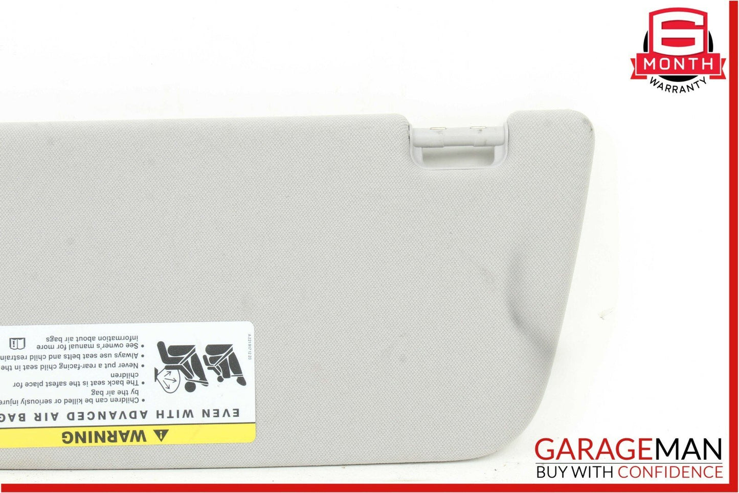 07-13 Mercedes W216 CL550 S550 Front Right Side Sun Visor Sunvisor Shade Cover
