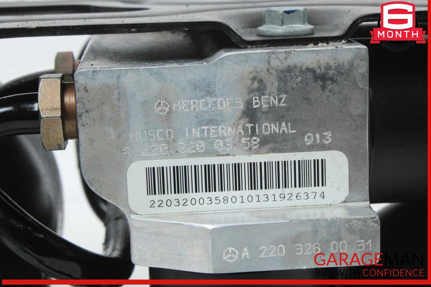 00-06 Mercedes R230 SL500 CL500 Rear ABC Hydraulic Suspension Valve Block Assy